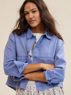 NWT Aerie | L | Cropped Chore Jacket